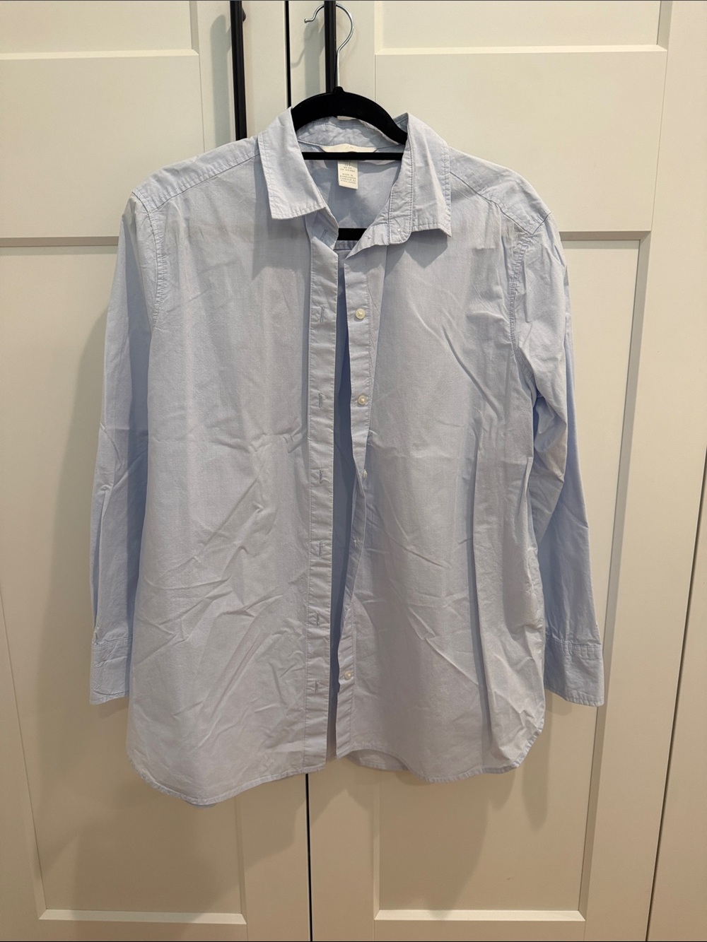 H&M Light Blue Women's Button-Up Shirt